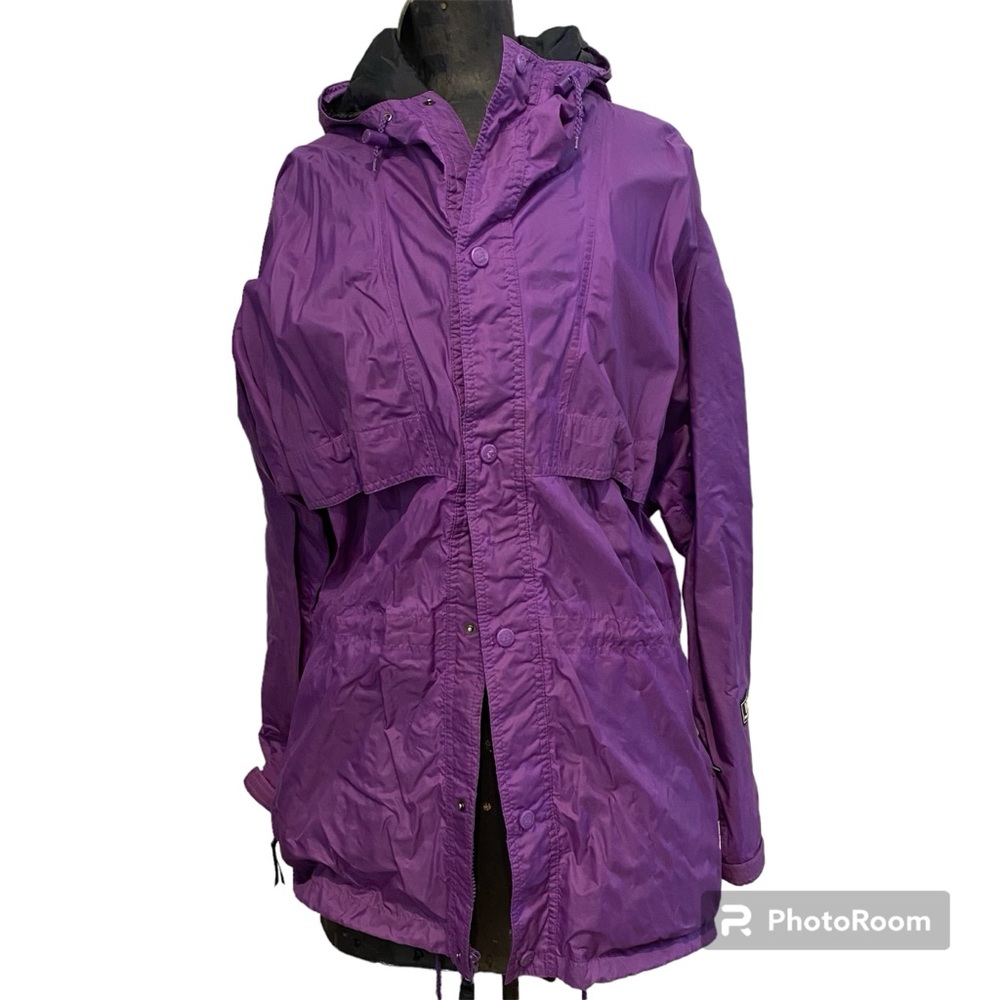 Helly Hansen Authentic Vintage 1990s Helly Hansen Purple Windbreaker